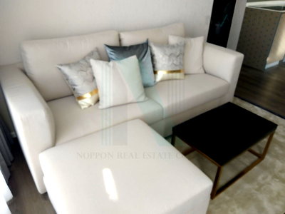 Condos for rent : 🎉 For Rent Condo WHIZDOM ESSENCE SUKHUMVIT Building 1, Floor 19,2 bed room, Room size 54 sqm