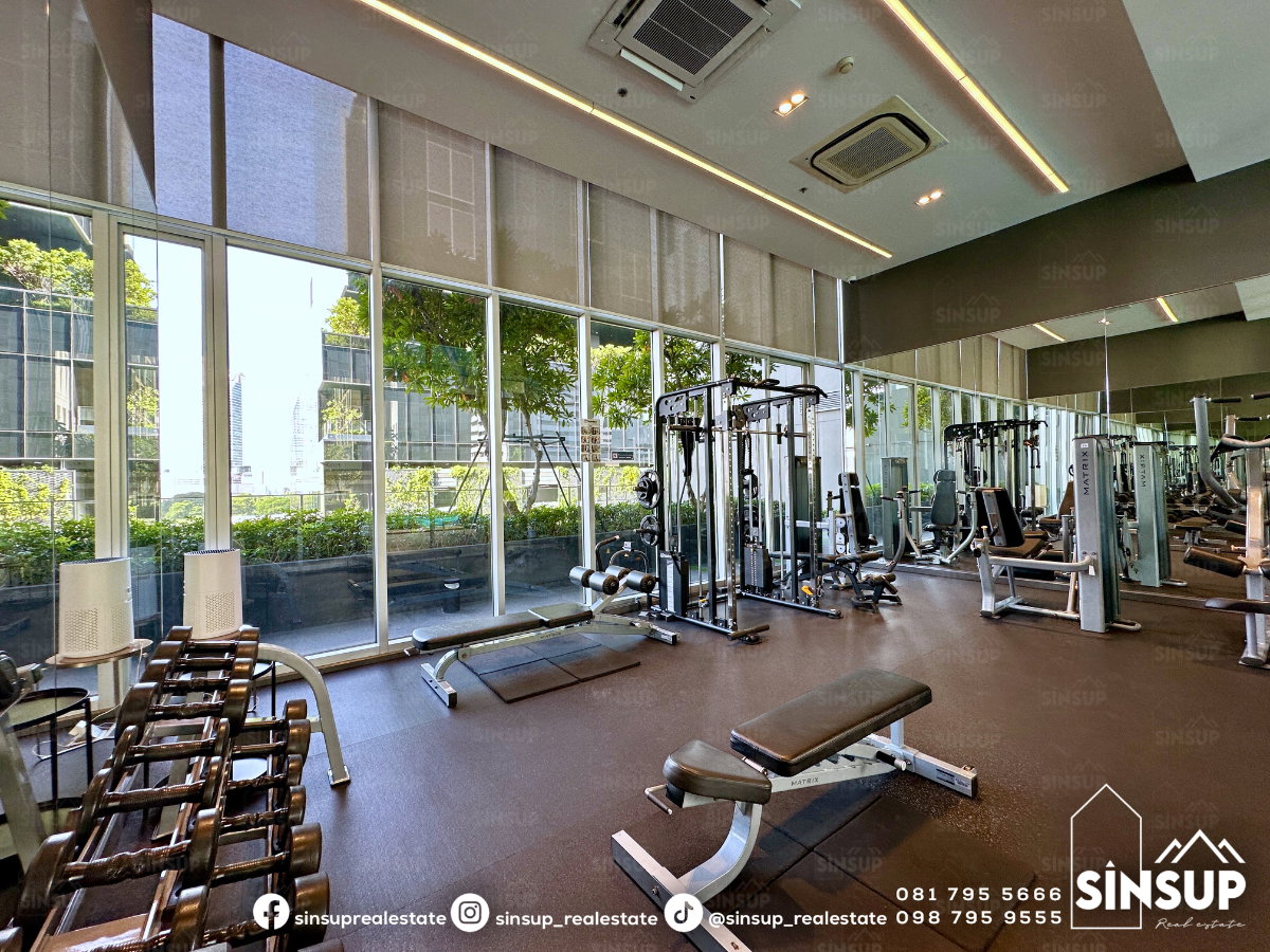 รูป 🌆 ให้เช่า 𝐍𝐨𝐛𝐥𝐞 𝐑𝐞𝐯𝐨𝐥𝐯𝐞 𝐑𝐚𝐭𝐜𝐡𝐚𝐝𝐚 | ห้อง Combine 2 ห้องนอน ขนาดใหญ่ 52 ตร.ม. ใกล้ MRT ศูนย์วัฒนธรรม ที่จอดรถ 2 คัน - รูปที่ 19/21