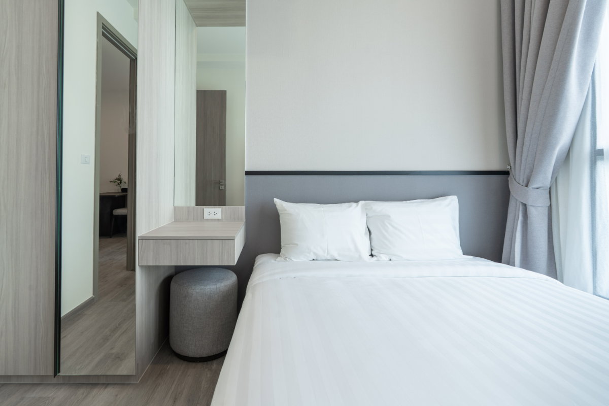 รูป ✅ ให้เช่า คอนโด เดอะ แฮมป์ตัน สวีท ระยอง  🛏️ 2 ห้อง  🛋️1 ห้องนั่งเล่น 🚿1 ห้องน้ำ  พร้อมเฟอร์นิเจอร์ 💥ห้องใหม่ พร้อมเข้าอยู่ - รูปที่ 6/19