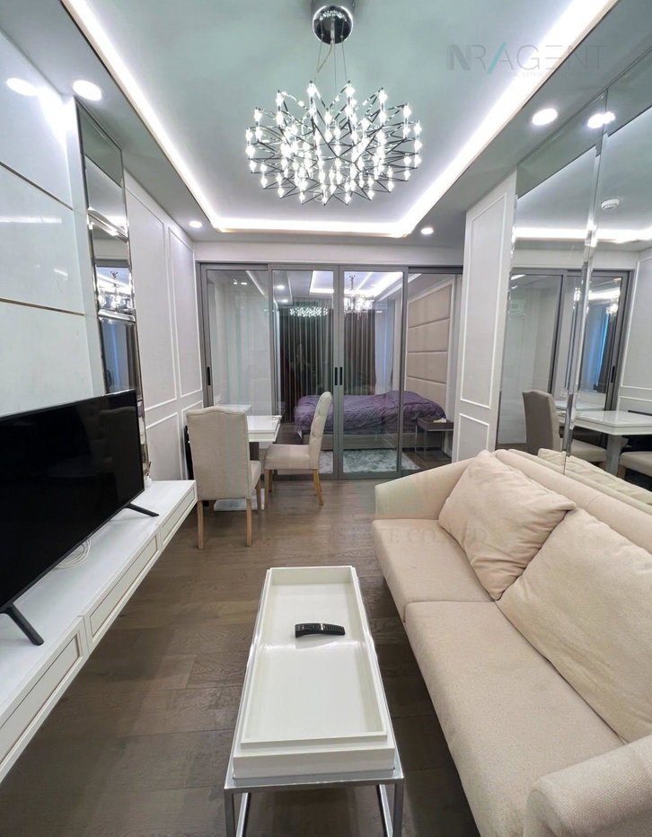 รูป ให้เช่าคอนโด อมรันทา เรสซิเด้นซ์ อาคาร 1 ชั้น 2 1 ห้องนอน ขนาด 34.00 ตรม ใกล้ ตลาดห้วยขวาง - รูปที่ 3/8