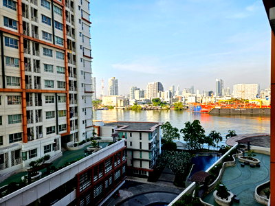 Condos for rent : Unbeatable Riverfront Value! Includes Shuttle Boat & Van Services Near Suksawat Tollway 🚢