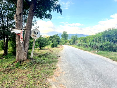 ที่ดิน เมืองกาญจนบุรี กาญจนบุรี : ขายที่ดินเปล่า บรรยากาศดี วิวเขาสุดปัง อากาศบริสุทธิ์ เดินทางสะดวก 