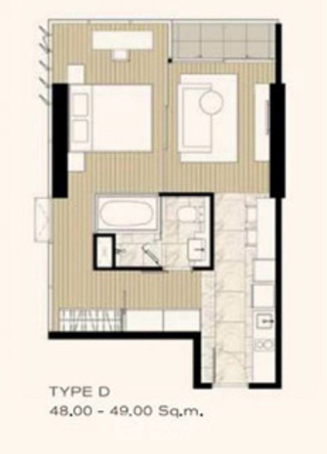 picture 1-BR Condo For Sale, Ashton Silom, 300m to BTS Chong Nonsi (ID 3132917) - 8/8