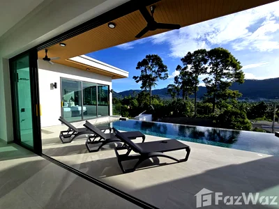 Houses for rent Ko Samui Surat Thani : 4 Bedroom Villa for rent in Maret, Surat Thani  6628516