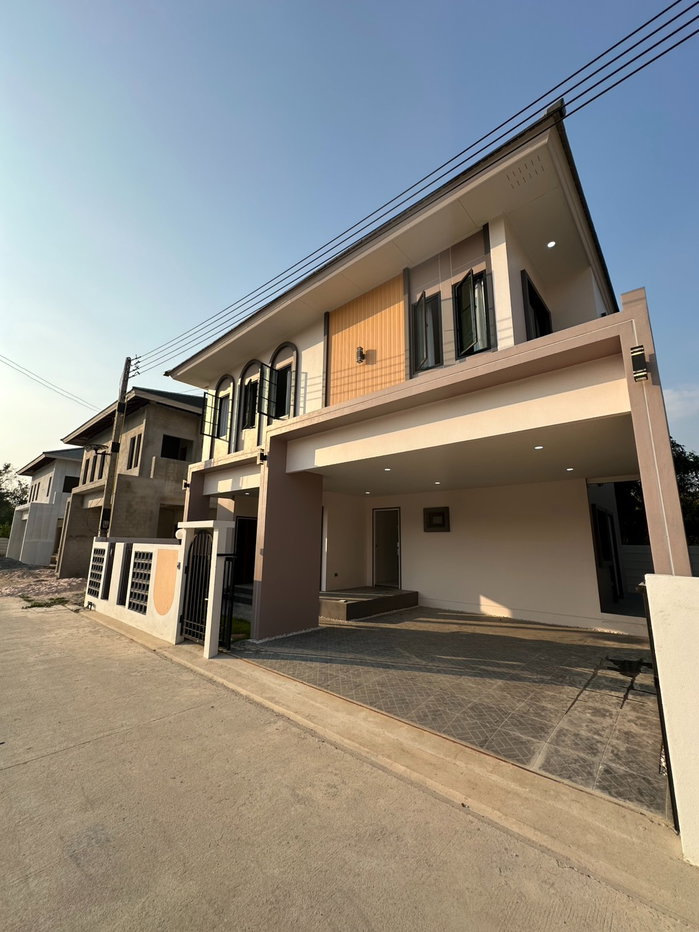 รูป บ้านเดี่ยวมือ 1 ใกล้นิคมอมตะ 3 นอน 3 นํ้า 2 ที่จอดรถ - รูปที่ 2/22