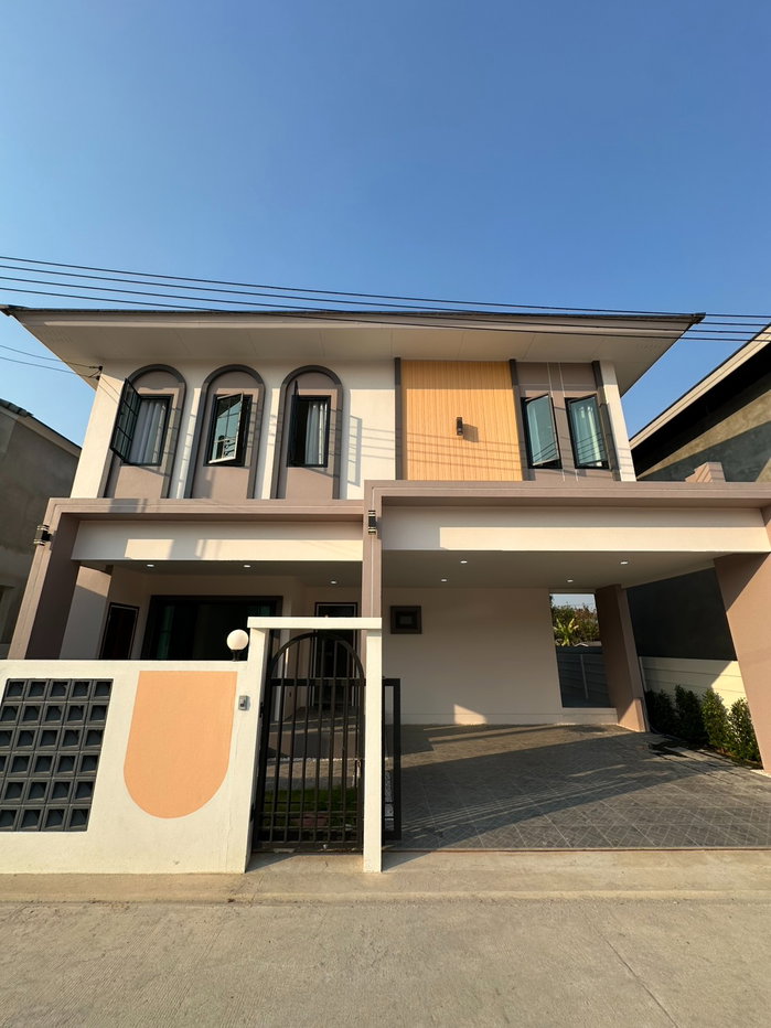 รูป บ้านเดี่ยวมือ 1 ใกล้นิคมอมตะ 3 นอน 3 นํ้า 2 ที่จอดรถ - รูปที่ 1/22