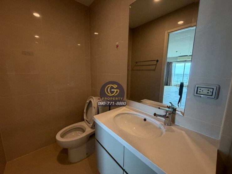 รูป ห้องใหญ่ วิวทะเลสุดปัง! เช่า The Zea Condo ศรีราชา 2 นอน 72 ตร.ม. แต่งครบ พร้อมอยู่ - รูปที่ 12/13