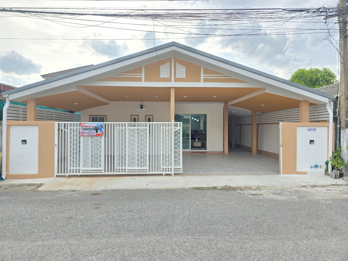 รูป หมู่บ้านทหารกองหนุน พระยาสุเรนทร์28 บ้านเดี่ยวชั้นเดียว หน้ากว้าง ทำเลดี รีโนเวทใหม่ทั้งหมด ราคาถูกคุ้ม แถมแอร์ทุกห้อง ใกล้รถไฟฟ้า - รูปที่ 1/31