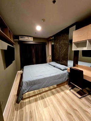 Condos for rent Maharat Nakhon Ratchasima Hospital : Plus Condo Korat: A fully functional condo, great value for both purchase and rental. 33 sq m rooms available for rent at only 10,000 baht/month.