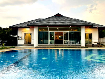 บ้านเดี่ยวให้เช่า : 🏡🏊‍♂️ ให้เช่า Pool Villa ชั้นเดียว พร้อมสระว่ายน้ำส่วนตัว   #A7-V0055