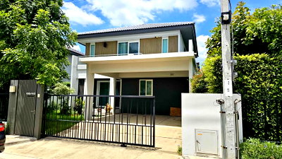 เช่าบ้านเดี่ยว กรุงเทพมหานคร : R3116 ให้เช่าบ้านเดี่ยว หมู่บ้าน มัณฑนา มอเตอร์เวย์-กรุงเทพกรีฑาตัดใหม่ (ว่างค่ะ) ใกล้ Airport Link ลาดกระบัง