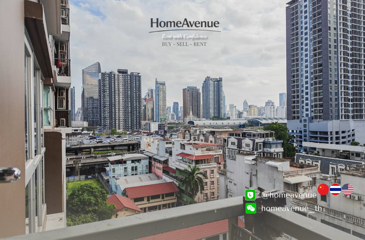 รูป อัปเดต ส.ค. 🔥 ห้องสุดท้าย✨ 2Beds 🆕 ห้องใหม่ รีโนเวทสวย 🚇 ใกล้ MRT พระราม9 💥📲 Line: @homeavenue ⭐HA-3678 - รูปที่ 8/8