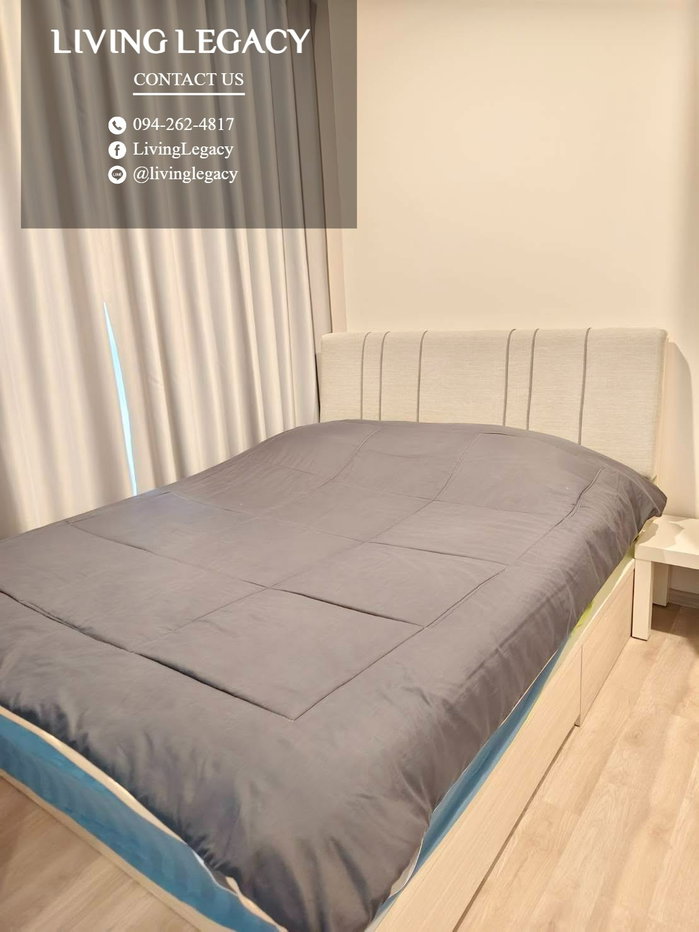 รูป TIVRNO เช่าด่วน คอนโด Niche Mono Ramkhamhaeng 28.6 ตร.ม. | ชั้น 12 | 1 นอน 1 น้ำ | 13,000 บาท/เดือน | LINE: @livinglegacy - รูปที่ 4/6