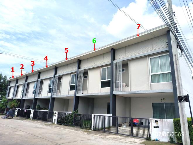 รูป ทาวน์เฮ้าส์ 20.1 ตร.วา ธงสิริ 3 บ้านกล้วย-ไทรน้อย ไทรน้อย นนทบุรี 2.1M - รูปที่ 3/16