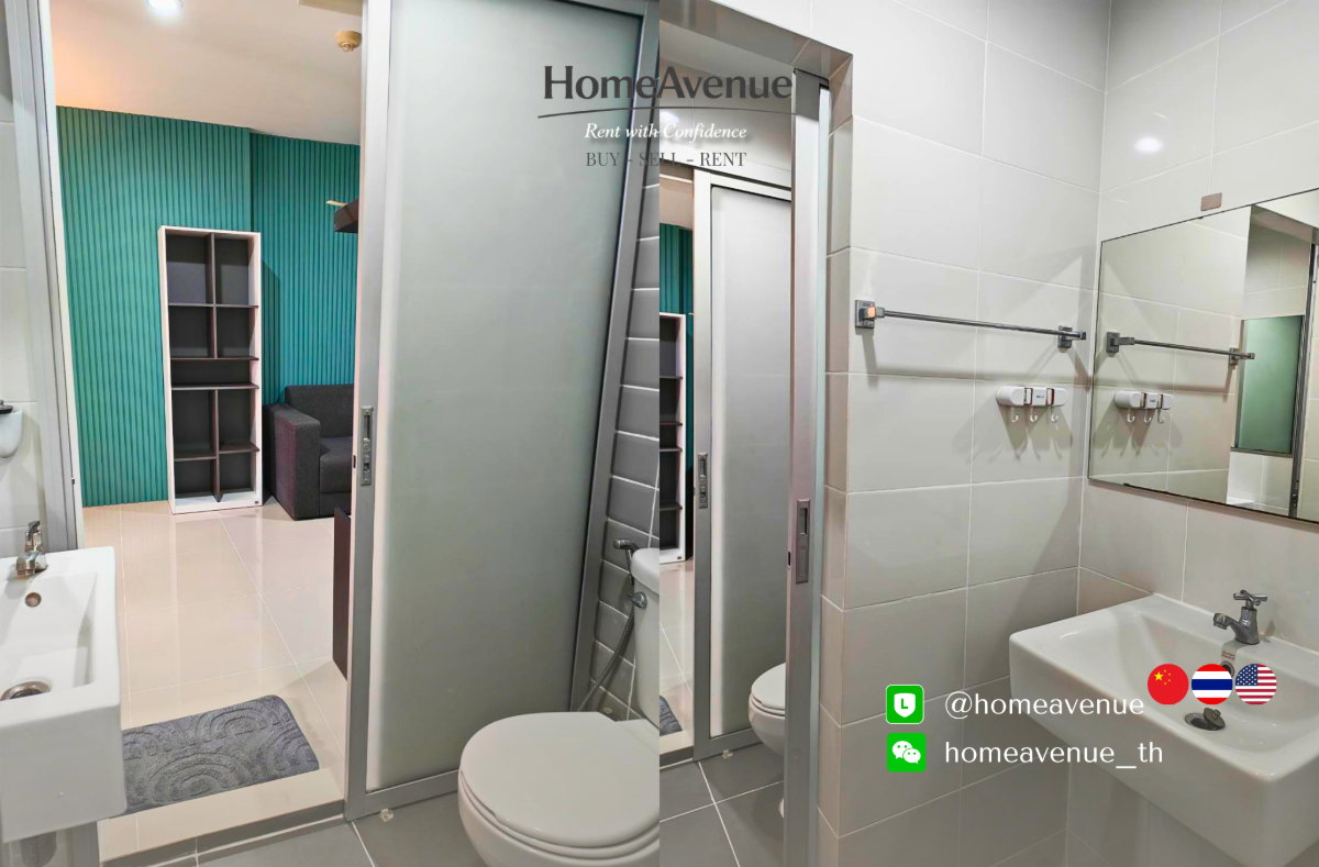 รูป อัปเดต ส.ค. 🔥 ห้องสุดท้าย✨ 2Beds 🆕 ห้องใหม่ รีโนเวทสวย 🚇 ใกล้ MRT พระราม9 💥📲 Line: @homeavenue ⭐HA-3678 - รูปที่ 6/8