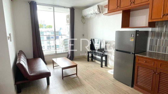 รูปภาพ 2 Beds Large Room High Fl. 25+ City View Fully furnished Good Lacation Close To BTS Phaya Thai 60 m. & Airport Link Phaya Thai 60 m.  @ Baan Pathumwan