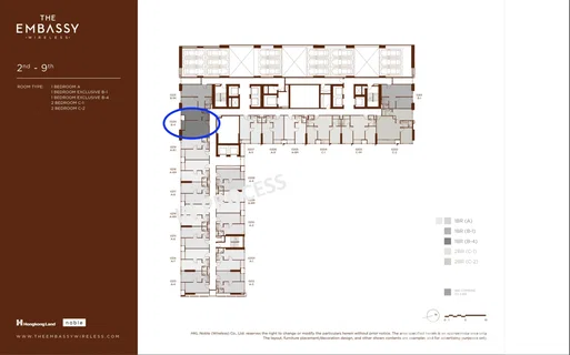 ขาย คอนโด 1 ห้องนอน ในโครงการ ดิ เอ็มบาสซี่ แอท ไวร์เลส 6627209