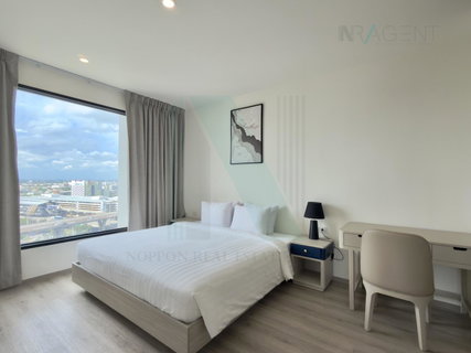 รูปภาพ 📌 For Rent Condo ORIGIN PLACE BANGNA Building 1, Floor 19,2 bed room, Room size 62.00 sqm