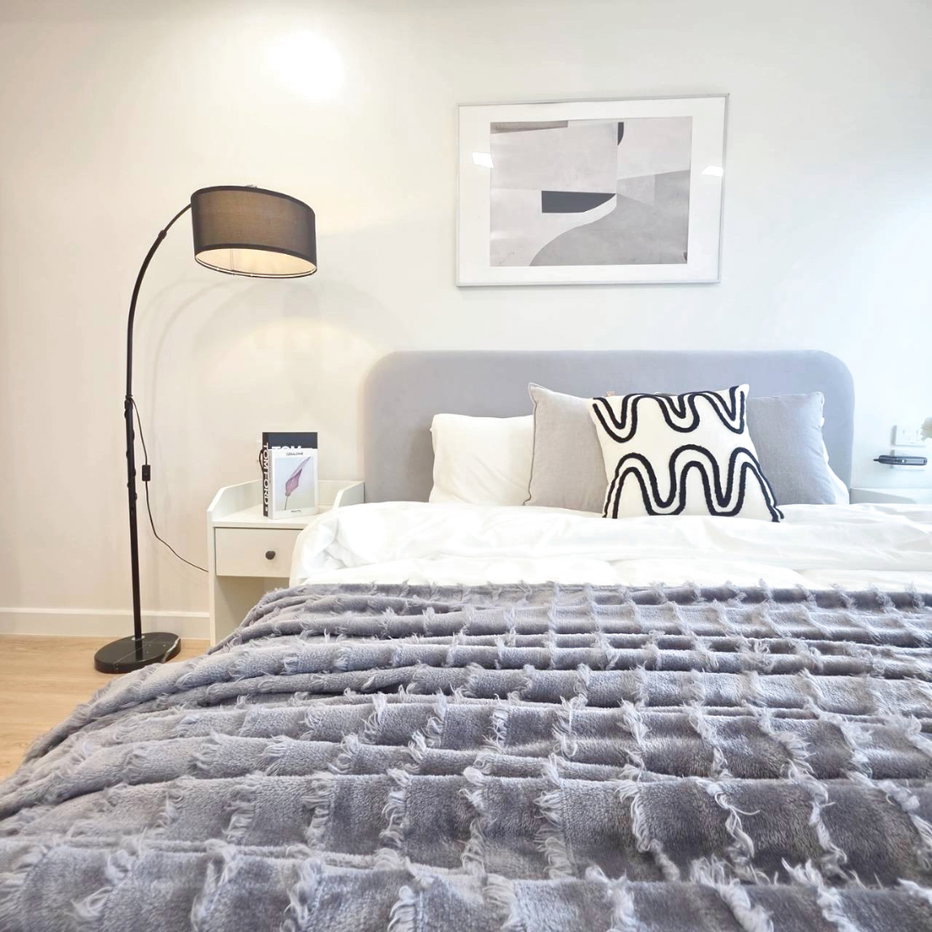 picture Selling Happy Condo Ratchada 18, large 80 sq.m. 2-bedroom unit, near MRT Sutthisan. - 16/22
