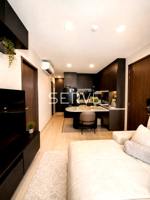 Condos for sale : 2 Beds Large Room High Fl. 20+ City View Fully furnished Good Lacation Close To MRT Phahon Yothin  @ The Privacy Jatujak