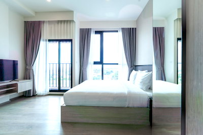 Condos for rent : ✅  Condo for Rent – The Hampton Suites Rayong ✨ 1 Bedroom | 1 Bathroom 🛋️ Fully furnished 💥 Brand-new unit, ready to move in!