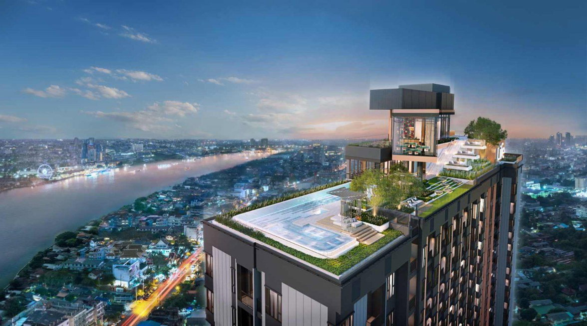 รูป 🏢 ขายดาวน์ Life Charoennakhon-Sathorn (ไลฟ์ เจริญนคร-สาทร) ห้อง 1 Bedroom Plus  - รูปที่ 16/17