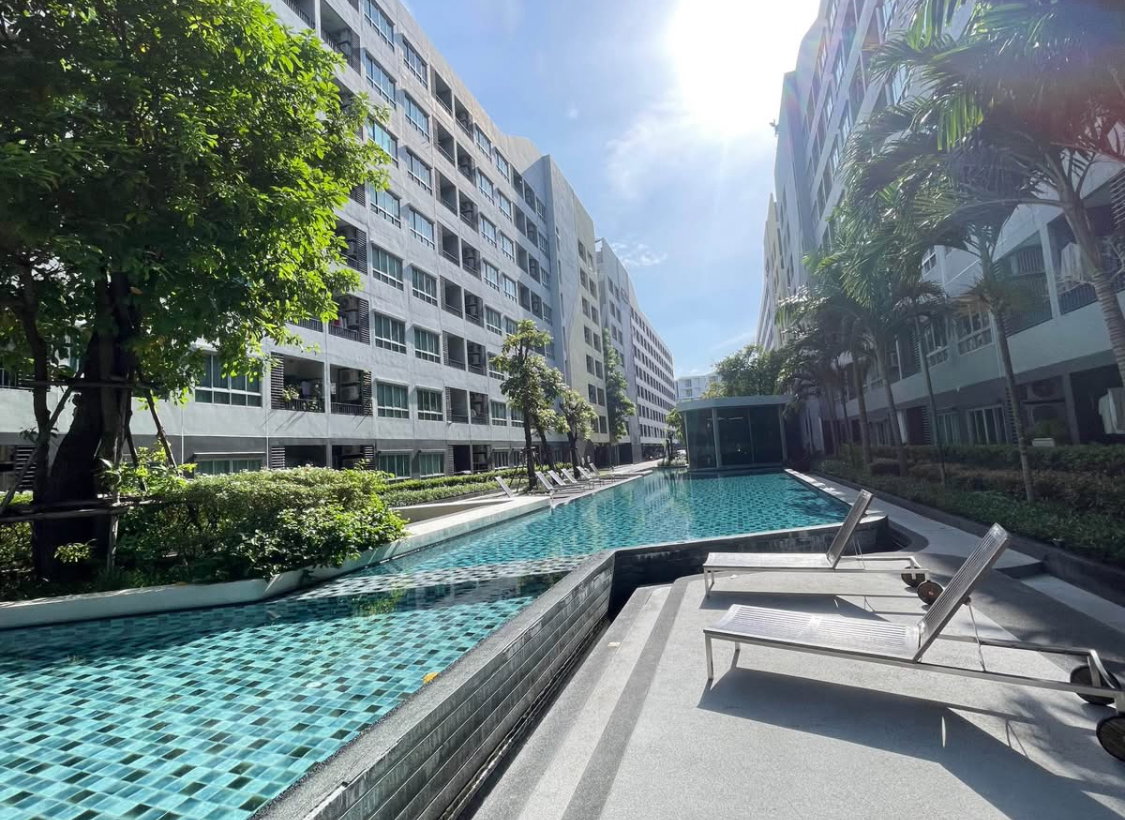 รูป เอลลิโอ สุขุมวิท64 Studio ชั้น6 21ตรม เช่า 9,500 บาท /เดือน Line ID : @wealth.co - รูปที่ 7/7