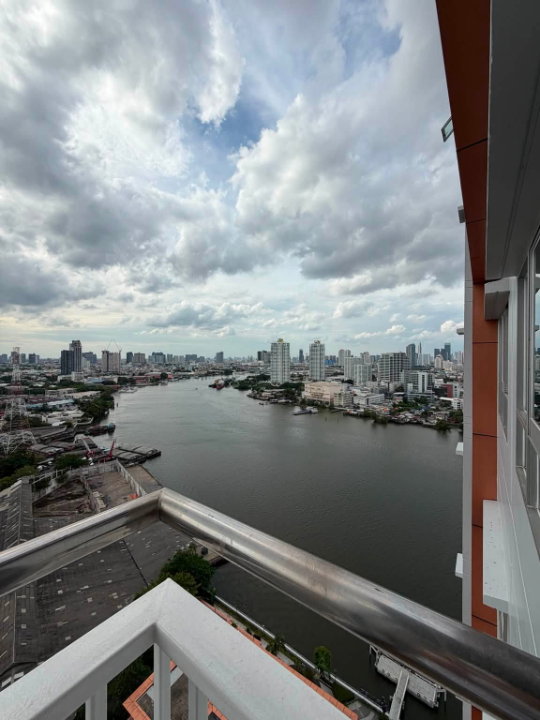 รูป 🏡 FD-083965ให้เช่า IVY River Condo วิวแม่น้ำเจ้าพระยา ชั้นสูง พร้อมเข้าอยู่ เพียง 14,500 บาท/เดือน🏡 - รูปที่ 6/9