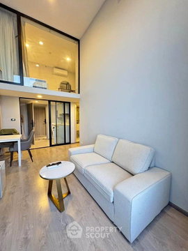 High-Floor 2-BR 48 Sqm At SOHO Bangkok Ratchada • 200m to MRT Huai Khwang (ID 3138523)
