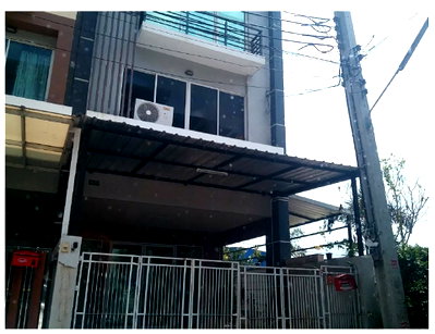 Townhouses for sale Bangkok : 🔥 4-Storey Commercial Building for Sale at R.K. Biz Center, Lat Krabang – Excellent Business Location