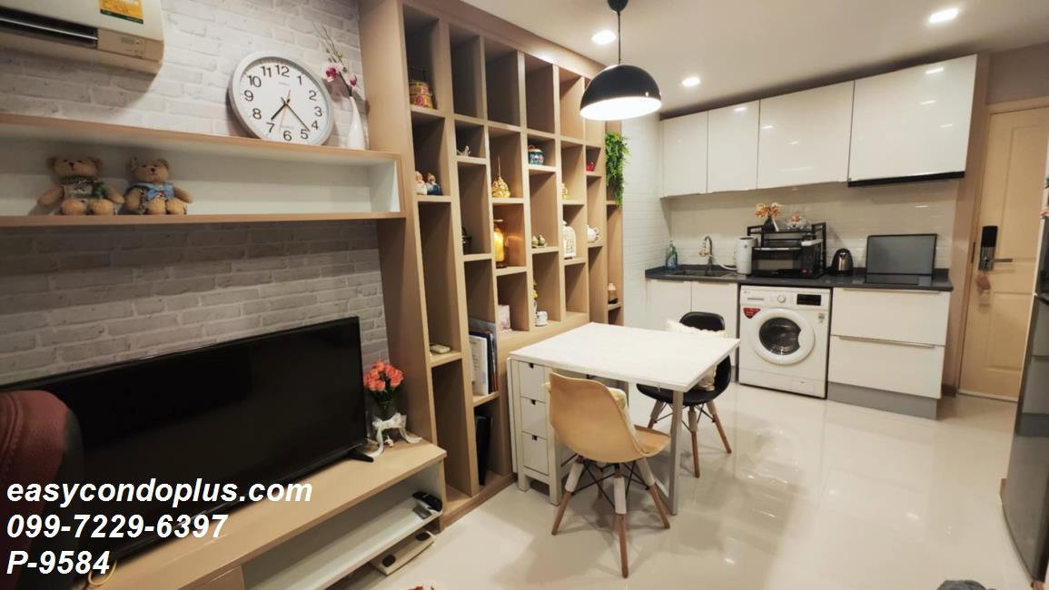รูป 🏷️ P-9584 | The ACE Ekamai : ดิ เอซ เอกมัย ห้องแต่งครบ ทำเลดีใจกลางเอกมัย ใกล้ BTS เอกมัย 19,000 บ. | Line ID: @easycondoplus | 099-229-6397 - รูปที่ 3/12