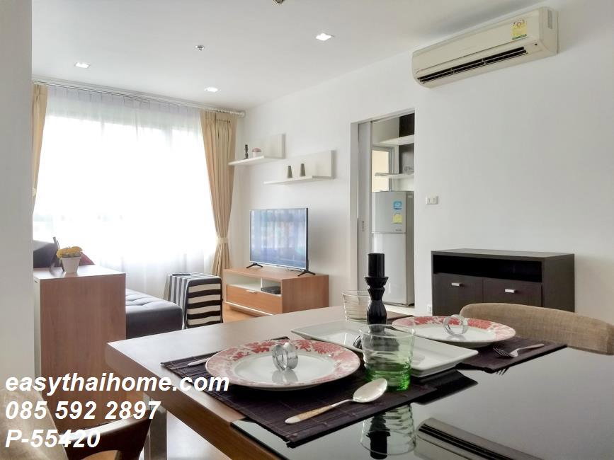 รูป P-55420 เปิดให้เช่า ราคาคุ้มค่า Condo One X Sukhumvit 26 1 นอน 52 ตร.ม. ชั้น 11 วิวสวน ใกล้ BTS พร้อมพงษ์ Line ID: @easythaihome 085-592-2897 - รูปที่ 4/4