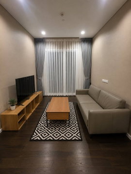 RS7241 For Rent: The Saint Residences Chatuchak, a brand new premium condo. Corner unit, high floor, near MRT Phahonyothin.