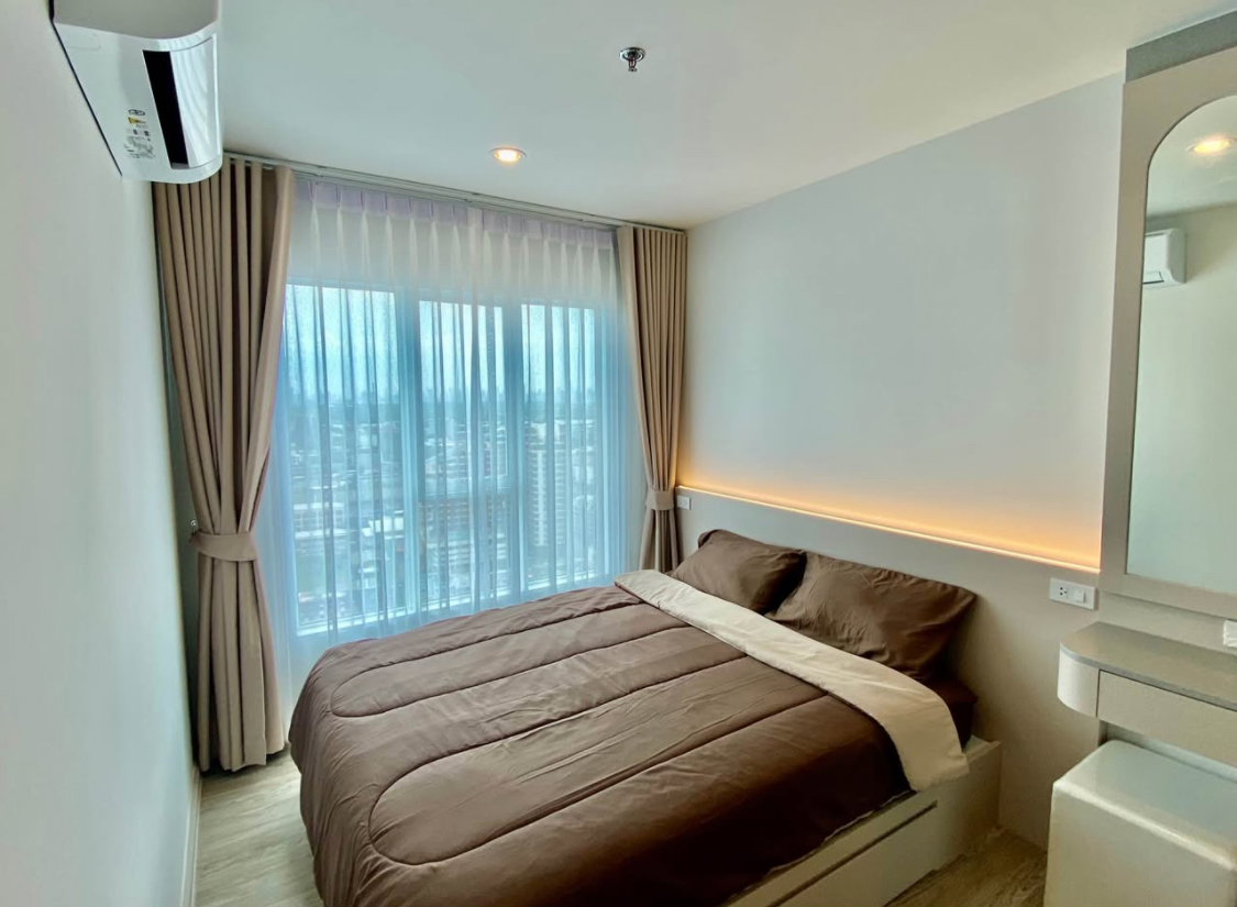 รูป รีเจ้นท์โฮม บางนา 1นอน1น้ำ  ชั้น 27 อาคารB 28 ตรม. เช่า 11,000 บาท/เดือน  Line ID : @wealth.co - รูปที่ 2/6
