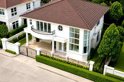 Houses for rent Pathumthani : Lam Luk Ka, Khlong 5, Maruay Market, Hathairat 54 1.3 km. Single house for rent, 2 floors, 4 bedrooms, 3 bathrooms, near HomePro, Lam Luk Ka, 700 m.,