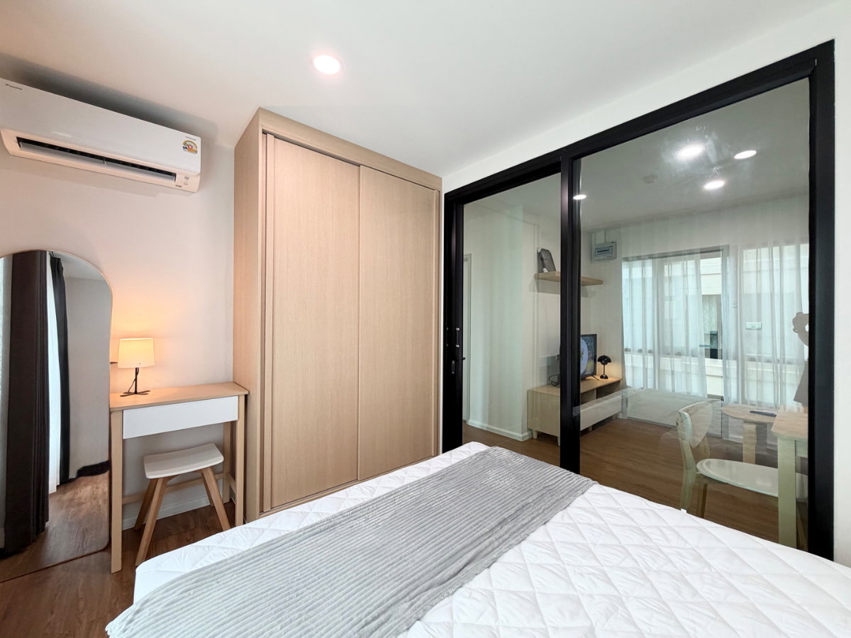 รูป 📣ห้องสวยให้เช่า📍 🏢 𝗔𝗟𝗜𝗩𝗘 𝗦𝗨𝗞𝗛𝗨𝗠𝗩𝗜𝗧 𝟳𝟲 คอนโดพร้อมอยู่ แต่งครบ ใกล้รถไฟฟ้าสถานี 2 สาย แบริ่ง และสำโรง - รูปที่ 10/29