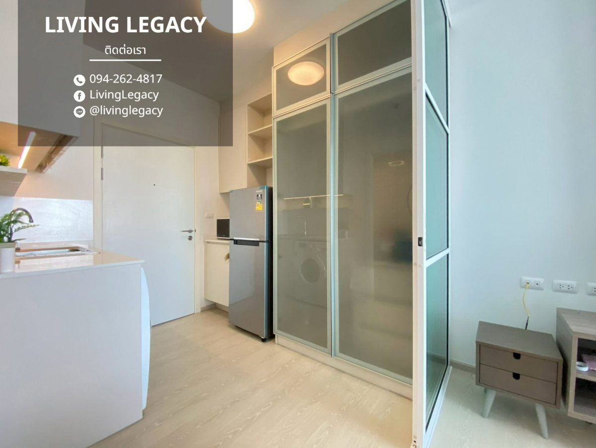 รูป TIX2KN เช่าด่วน! คอนโด Chapter One Eco 23 ตร.ม. | 12,000 บาท/เดือน | ชั้น 12 | 1 นอน 1 น้ำ | LINE: @livinglegacy - รูปที่ 4/8