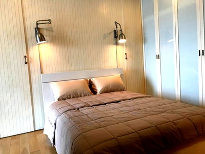 Condos for rent : P-48587 Hive Sathorn 2 Bed 2 Bath (Master Bed + Bunk Bed Room) 70 sq.m. 17th Fl. City View Incl. Common Fee Line ID: @easythaihome 085-592-2897