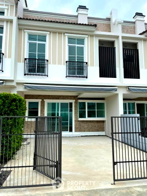 ทาวน์โฮม กรุงเทพมหานคร : ทาวน์โฮม 3 ห้องนอน ขาย ที่ อินดี้ 2 บางนา-รามคำแหง 2 ใกล้ดอกไม้ เขตประเวศ (ID 3137402)