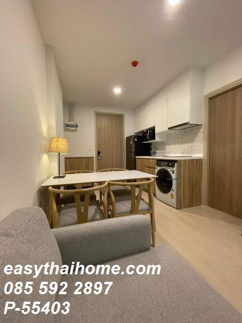 รูป P-55403 แต่งครบพร้อมย้ายเข้า Noble Ambience Sukhumvit 42 34 ตร.ม. 1bed ชั้น 2 ใกล้ BTS เอกมัย Line ID: @easythaihome 085-592-2897 - รูปที่ 2/10