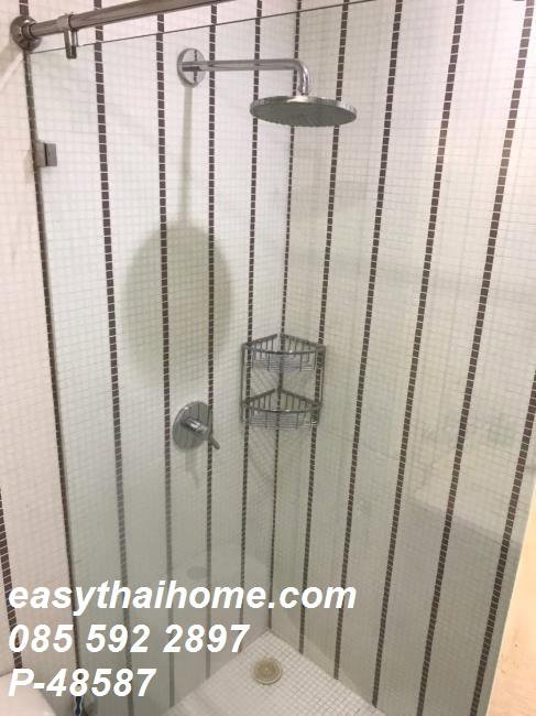 picture P-48587 Hive Sathorn 2 Bed 2 Bath (Master Bed + Bunk Bed Room) 70 sq.m. 17th Fl. City View Incl. Common Fee Line ID: @easythaihome 085-592-2897 - 2/10