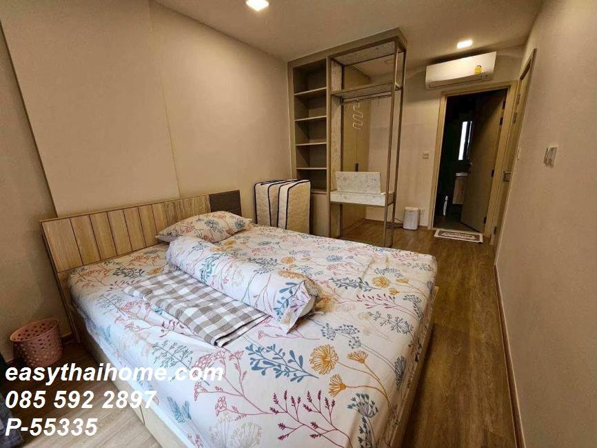 รูป P-55335 แต่งครบ เครื่องใช้ไฟฟ้าจัดเต็ม! The Nest Chula-Samyan 33 ตร.ม. 1 นอน ชั้น 4 วิวสระ ใกล้ MRT สามย่าน Line ID: @easythaihome 085-592-2897 - รูปที่ 11/12