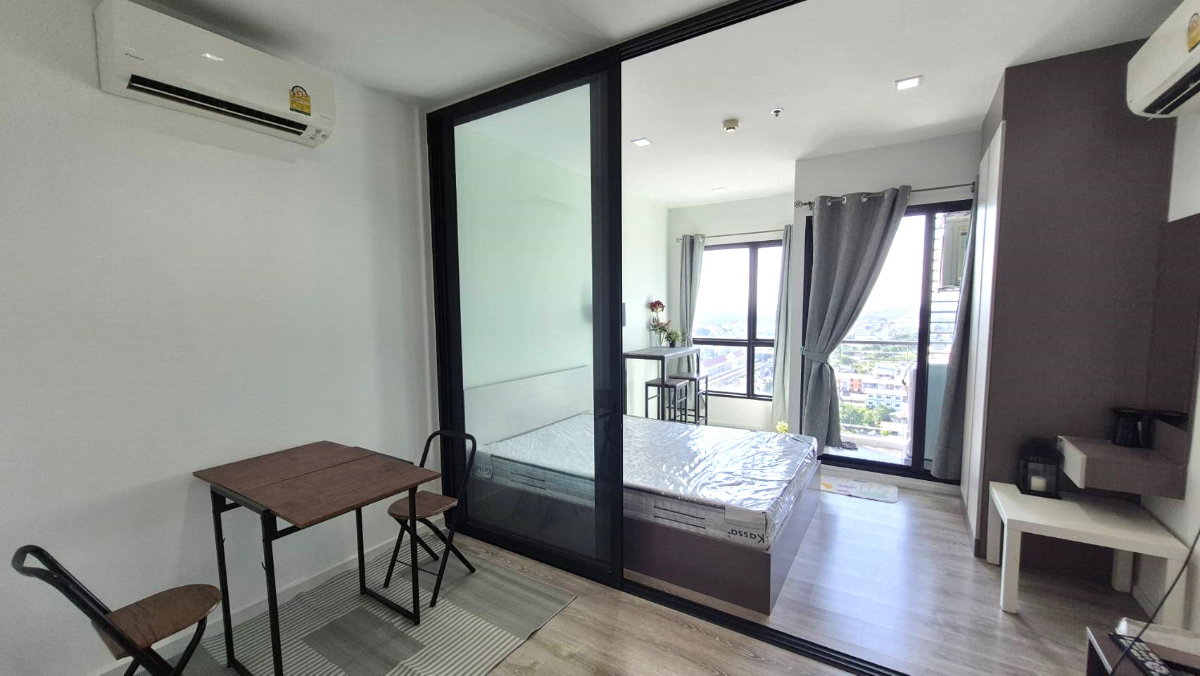 รูป 🏷️ P-9663 | Knightsbridge Sky River Ocean : ไนท์บริดจ์ สกาย ริเวอร์ วิวริมแม่น้ำ ใกล้ BTS ปากน้ำ 9,000 บ. | Line ID: @easycondoplus | 099-229-6397 - รูปที่ 1/11
