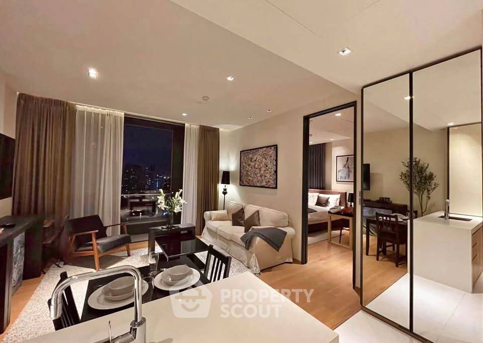 รูป คอนโด 1 ห้องนอนให้เช่า Beatniq Sukhumvit 32 ชั้น 20 ใกล้ BTS ทองหล่อ 300 ม. (ID 3138085) - รูปที่ 1/8