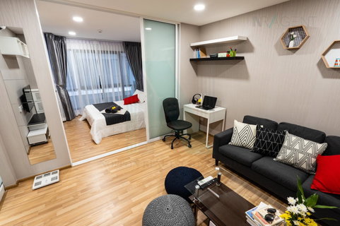 รูปภาพ 📌Exclusive!📌 For Rent Condo GREEN VILLE CONDO @ SUKHUMVIT 101 Building A, Floor 4,1 bed room, Room size 33.00 sqm