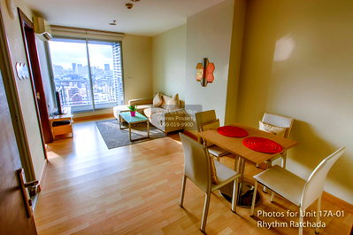 Condos for rent : 🔥🔥🔥 FOR RENT condo , Rhythm Ratchada , MRT-Ratchadaphisek , Sam Saen Nok , Huai Khwang , Bangkok , CX-42452 ✅ Live chat with us ADD LINE @connexproperty ✅ 🔥🔥🔥