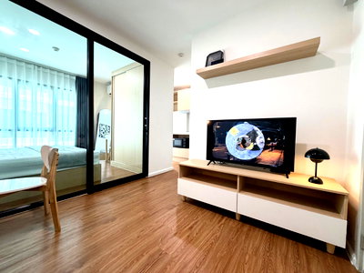 คอนโดให้เช่า : 📣ห้องสวยให้เช่า📍 🏢 𝗔𝗟𝗜𝗩𝗘 𝗦𝗨𝗞𝗛𝗨𝗠𝗩𝗜𝗧 𝟳𝟲  คอนโดพร้อมอยู่ แต่งครบ ใกล้รถไฟฟ้าสถานี 2 สาย แบริ่ง และสำโรง 