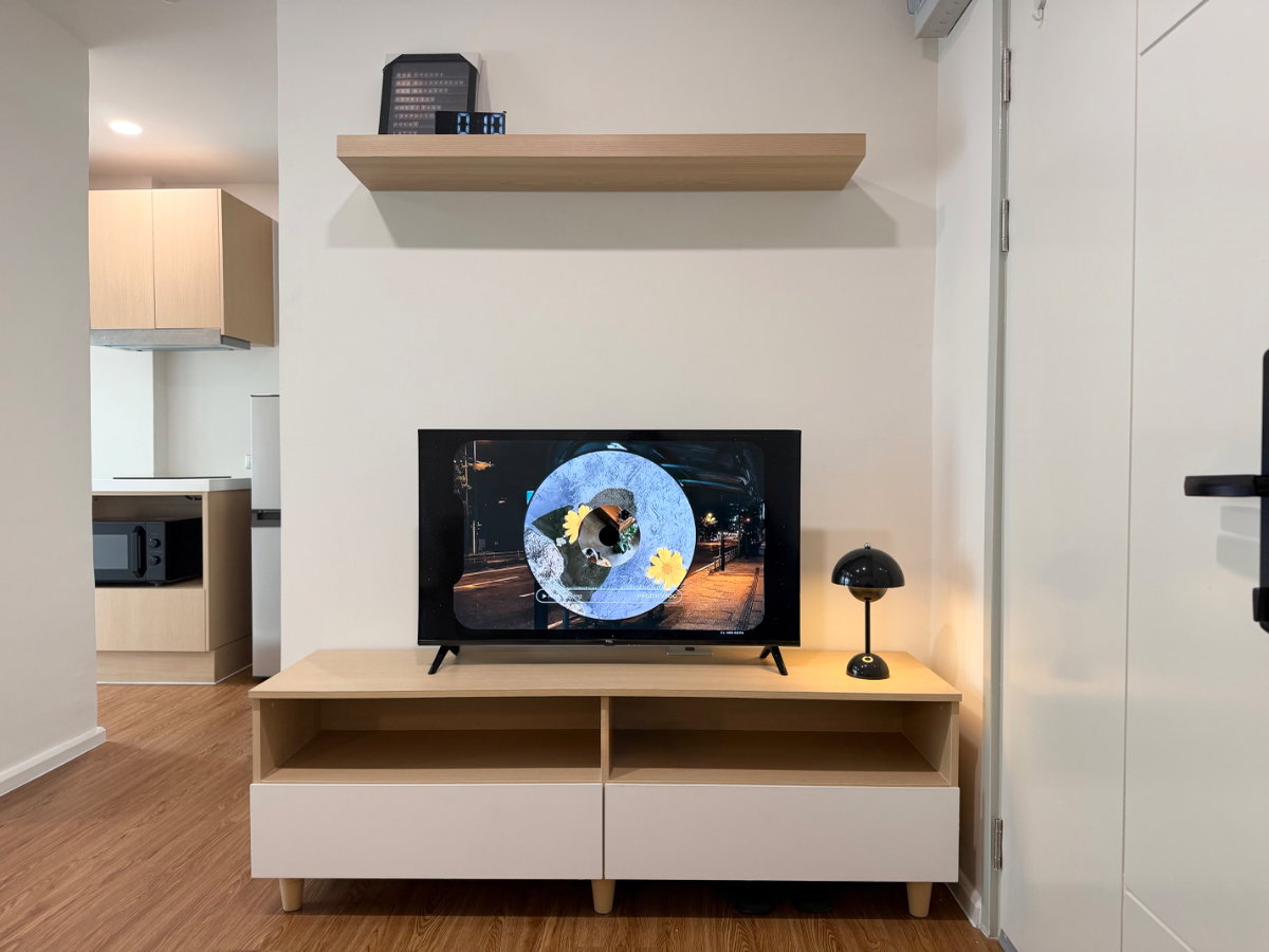 รูป 📣ห้องสวยให้เช่า📍 🏢 𝗔𝗟𝗜𝗩𝗘 𝗦𝗨𝗞𝗛𝗨𝗠𝗩𝗜𝗧 𝟳𝟲 คอนโดพร้อมอยู่ แต่งครบ ใกล้รถไฟฟ้าสถานี 2 สาย แบริ่ง และสำโรง - รูปที่ 2/29