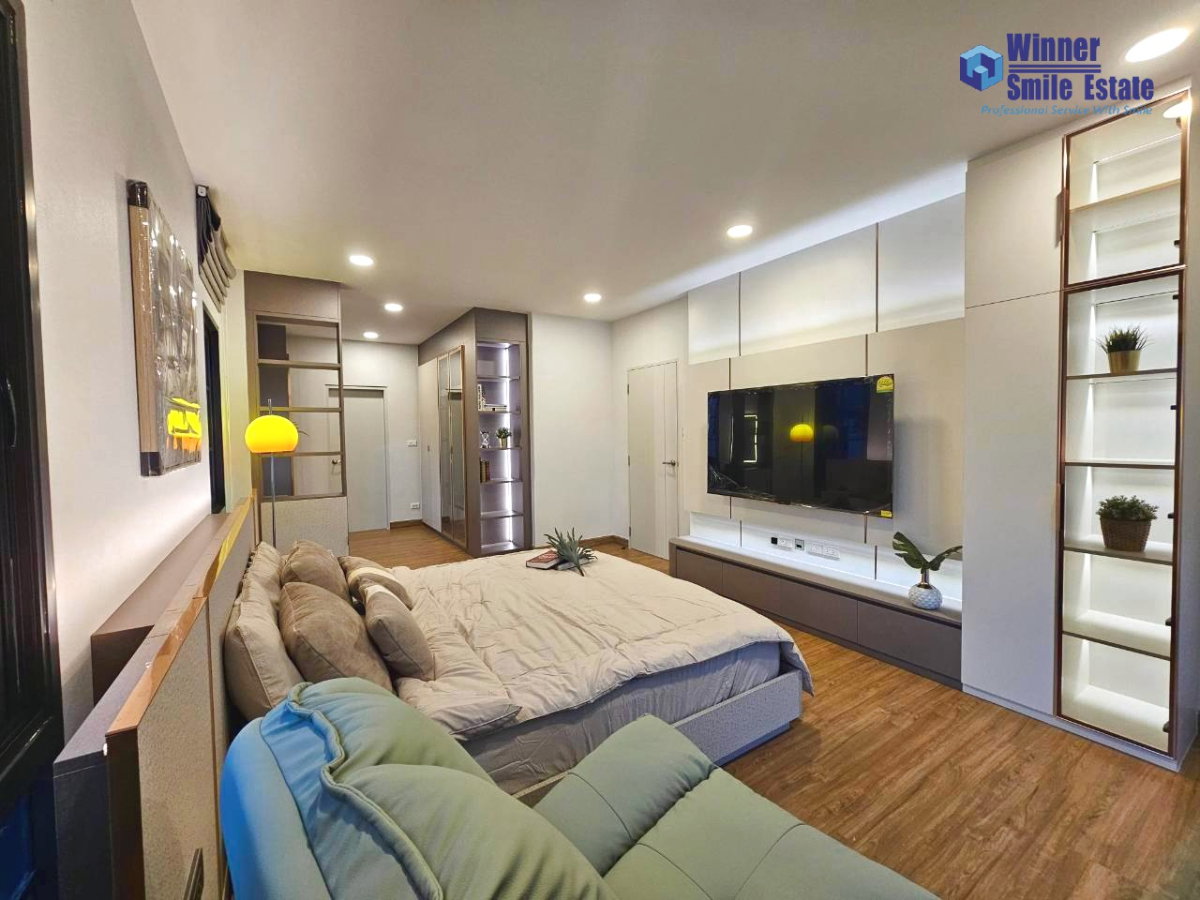 รูป เช่าบ้านสไตล์ Modern ใกล้เมกาบางนา Centro Bangna เหมาะครอบครัวใหญ่ เฟอร์ฯ ครบพร้อมอยู่ - รูปที่ 14/20