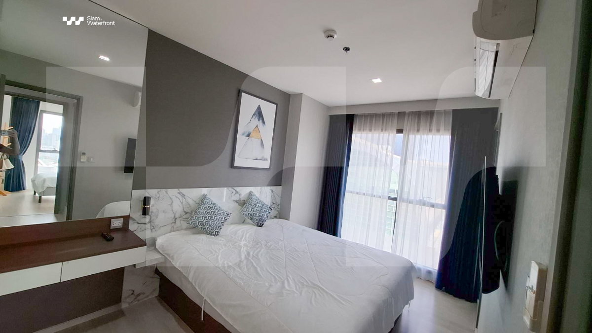 รูป 🔥ขายด่วน🔥Rhythm Rangnam 2ห้องนอน/2ห้องน้ำ 56sqm ชั้น15 วิวเมือง ตกแต่งครบ Fully Furnished พร้อมอยู่ - รูปที่ 3/12